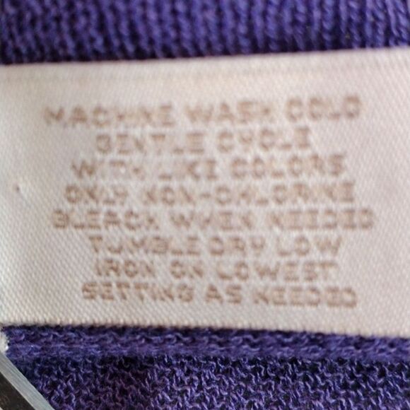 Chico's Lightweight Purple Cardigan - Picture 6 of 7